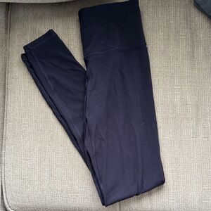 Athleta Ultra High Rise Navy Tights